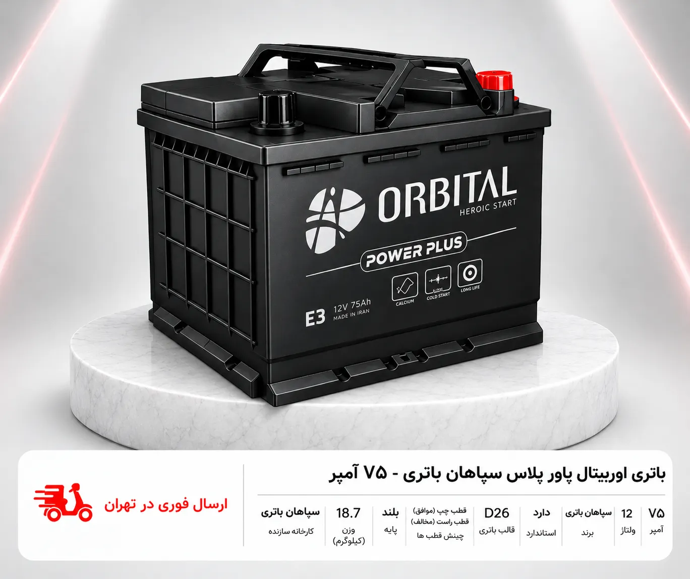 75 AH ORBITAL